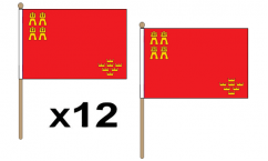 Murcia Hand Flags